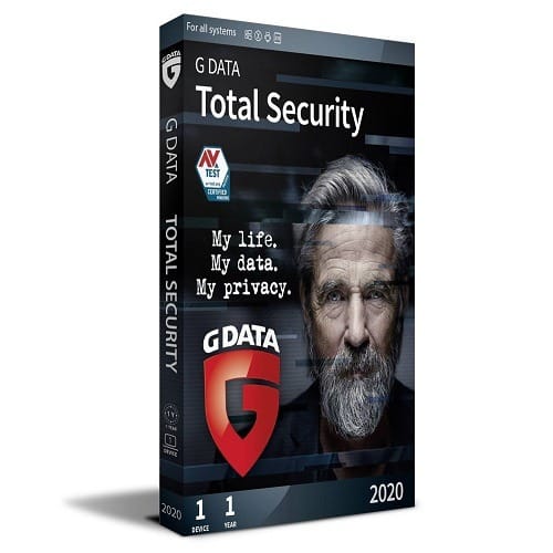 G DATA Total Security 2021 - 1pc - 1 Year
