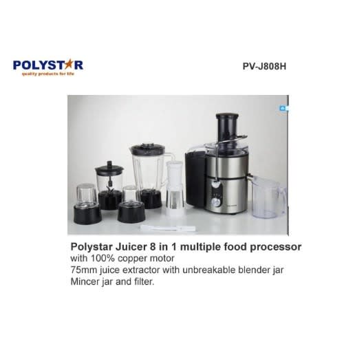 8 In 1 Multiple Food Processor Pv-j808h