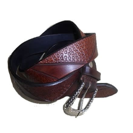 Seeder Leather Belt - Brown