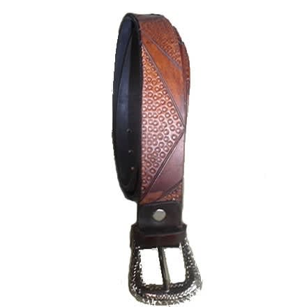 Seeder Leather Belt - Brown