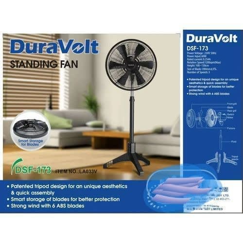 16" Standing Fan - Dsf -173 - Copper Coil - 6 Blades