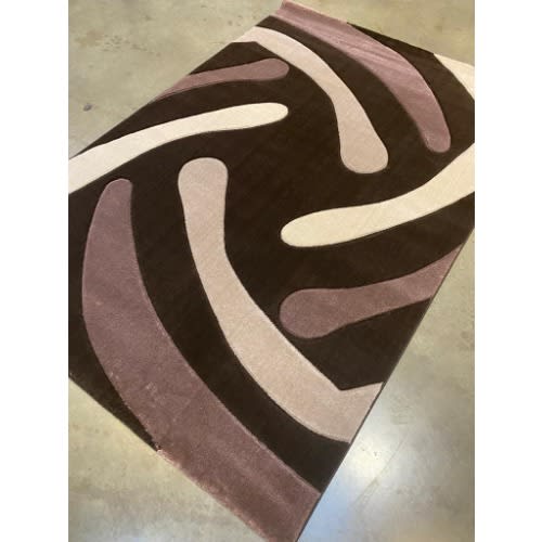 Modern Pattern Center Rug - 5 By 7ft - Multicolor