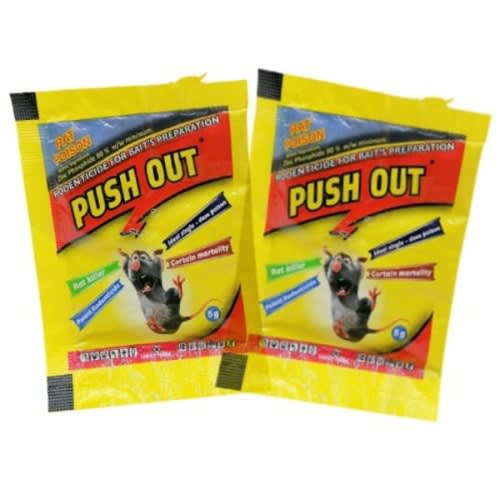 Push Out Rat Killer - 10Pieces