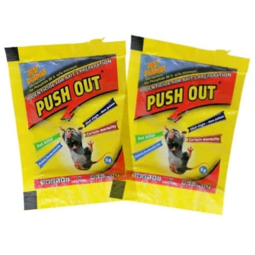 Push Out Rat Killer - 10Pieces