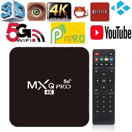 Pro Android Tv Box Quad Core 64bit 4k Kodi Smart Tv Box