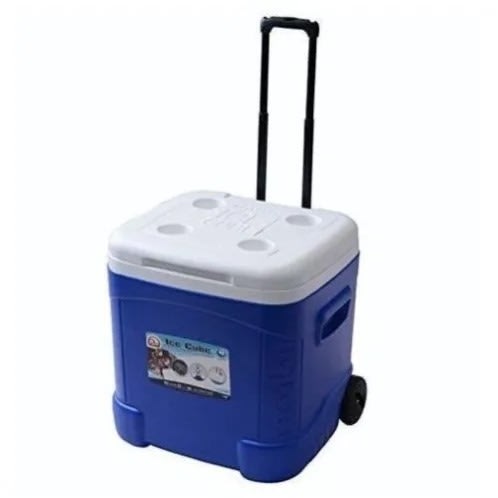 Rolling Wheeled Cooler 60 Quartz - Blue