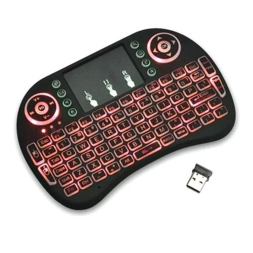 Smart Tv Wireless Keyboard Keypad With Back-lit