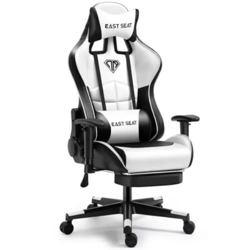 Racing Gaming Chair With Footrest