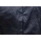 Ladies Leather Flared Skirt With Pockets- Black