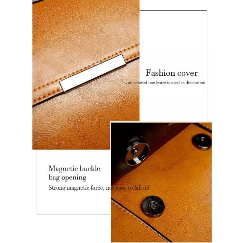 Portable Mini Half Moon Handle Leather Handbag