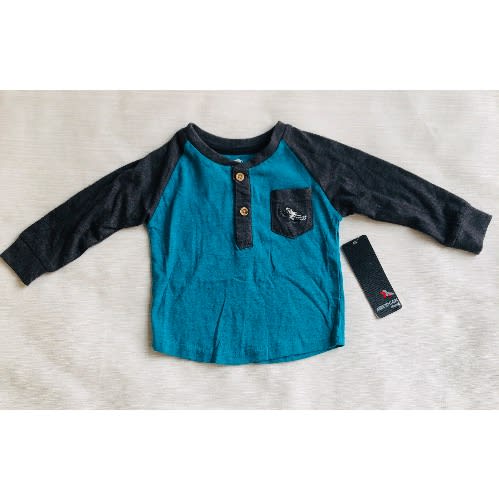 Boys T-Shirt -Black And Blue