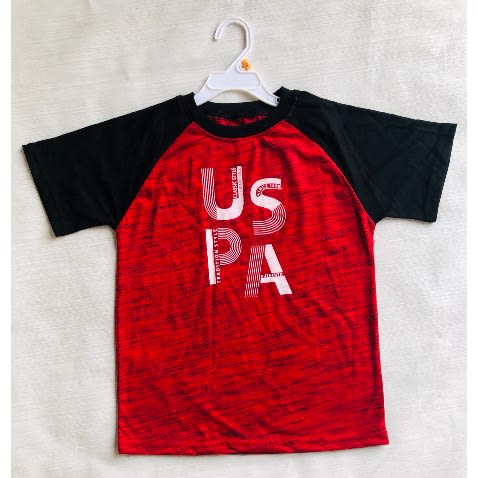 Boys T-Shirt -Red And Black