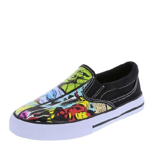 Spider-man Big Boys Comic Slip-on Shoes