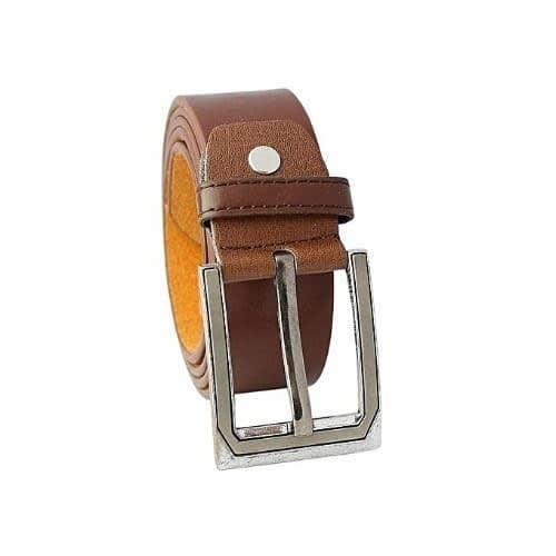 Men's Brown Leather Belt