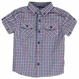Checkered Shortsleeve for Boys - Grey