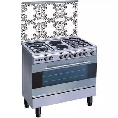 4 Gas And 2 Electric Cooker With Gas Oven-nx-8000s- 4+2 Gas Cooker
