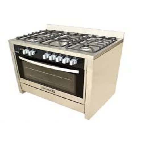 5 Gas Burners Gas Cooker - Sfc9502ss - Silver - 90x55cm