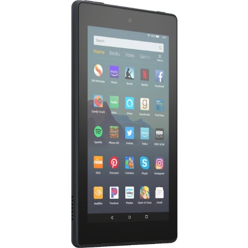 Fire 7 Tablet with Alexa - 7" Display - 1GB RAM -16 GB ROM - Black