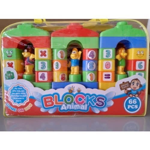 Building Block Bricks - 66 Pieces