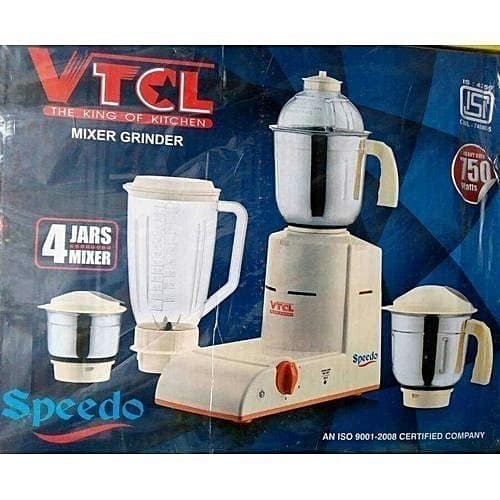 Mixer And Grinder (speedo 750 Watts) 4 Jars