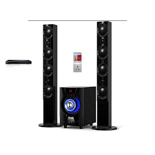 Dj-665 Home Theatre Speaker System + Free Surge + Free Lg Dvd
