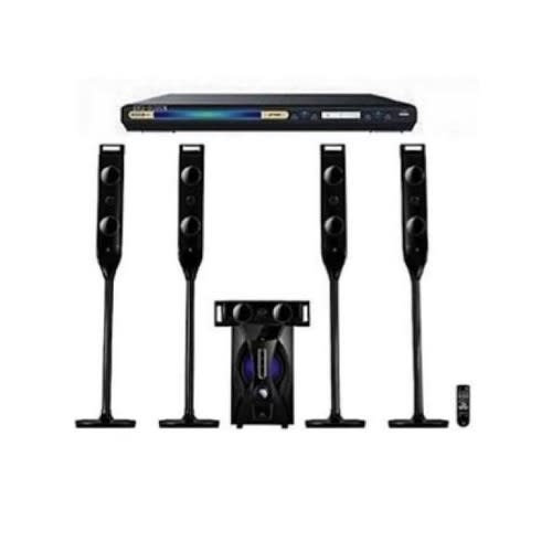 5.1ch Powerful Bluetooth Home Theater Dp-5060m + Dvd Player Attached