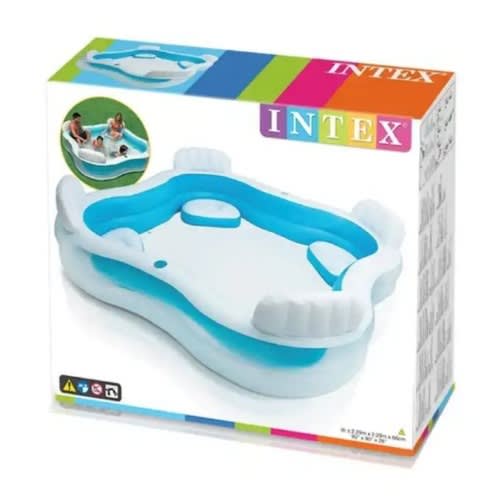 Inflatable Swimming Pool- Family Size -2.29 X 2.29m X 66cm