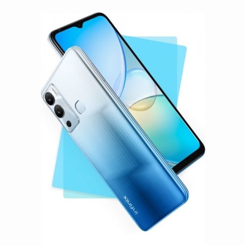Hot 12i - 6.6"HD+ - 64GB ROM - 4GB(EXPANDABLE TO 7GB RAM) - 4G LTE - 5000mAh - Fingerprint - Blue