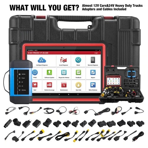Launch X431 Pro3s+ Hdiii 12v And 24v Cars Trucks Cars Scanner Wit Ecu Programming