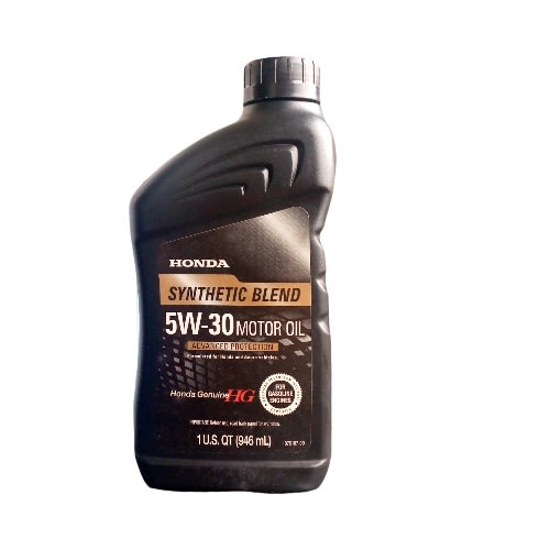Genuine 5w-30 - Made In Usa Synthetic Blend With Volume Of 1 Us Qt/946ml