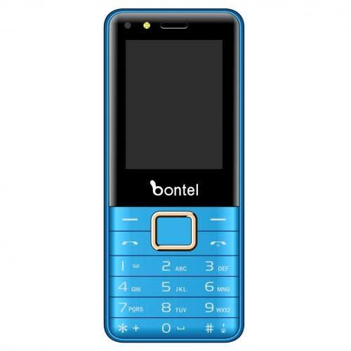 Blade600-2.4 Inch Color Display - 2000mAh - Selfie Camera With Front Flash Ultra Slim - Blue