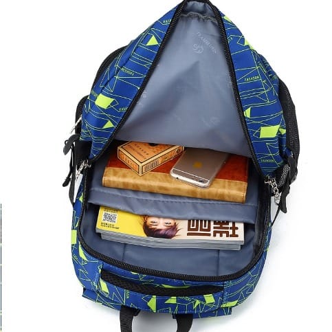 Teenagers Secondary School Backpack  - Big - L- Blue