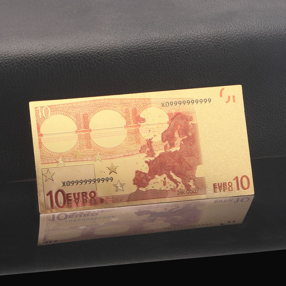Collectible Euro Commemorative Coin 10 Euro Old Banknote