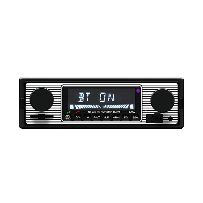 Bt Vintage Radio MP3 Player Stereo USB AUX Classic Car