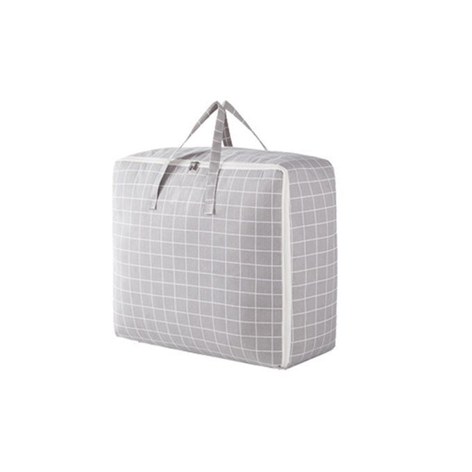 Plaid Damp-proof Clothes Bedding Pillow Quilt Storage Bag