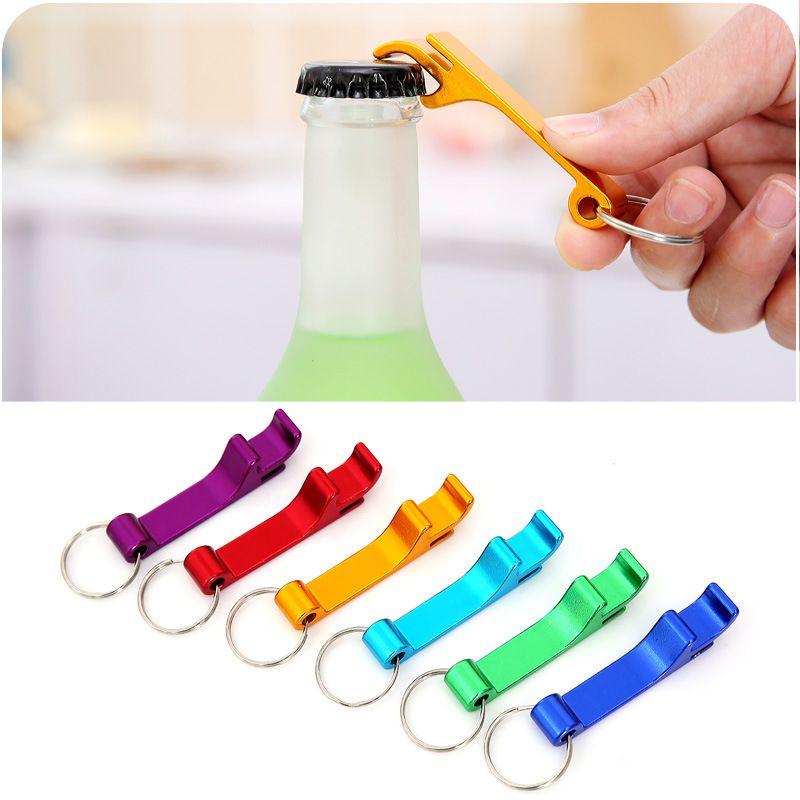 Portable - Multi Opener Key Holder Opener Beer Functional Colorful Bottle Beverage 1pc Creative