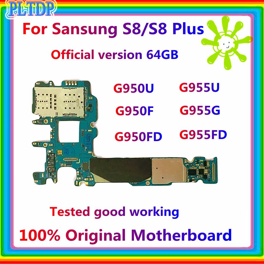 For Mainboard For Samsung GalaxyS8 Plus Logic Board G955FD