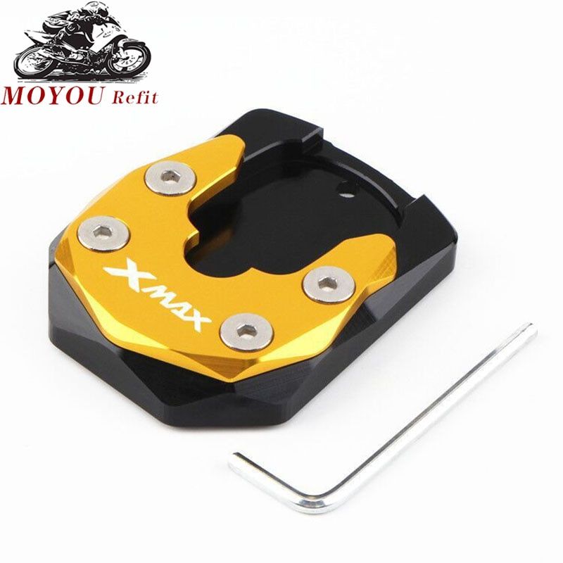 FOR Yamaha XMAX 300 X-MAX 125 250 400 Motorcycle Accessories CNC Parking Bracket Extension