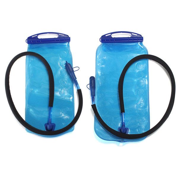 New PEVA Water Bag Backpack Bladder Hydration Pack Hiking Camping Cycling 3L+2L