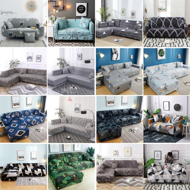 Fabric Elastic All Inclusive Sofa Cover, Size: 1 Person