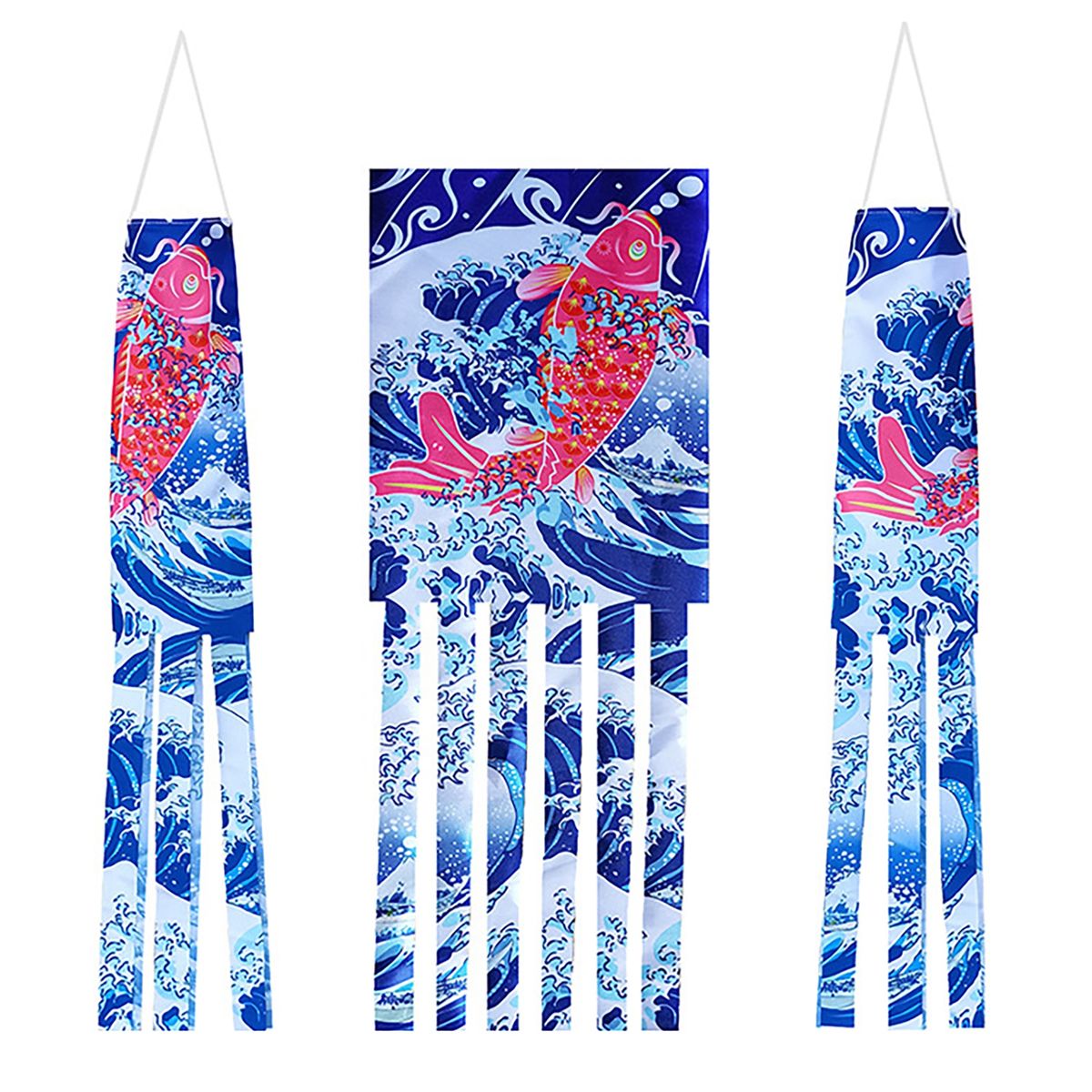Carp Windsock   Colorful Japanese Carp Windsock H