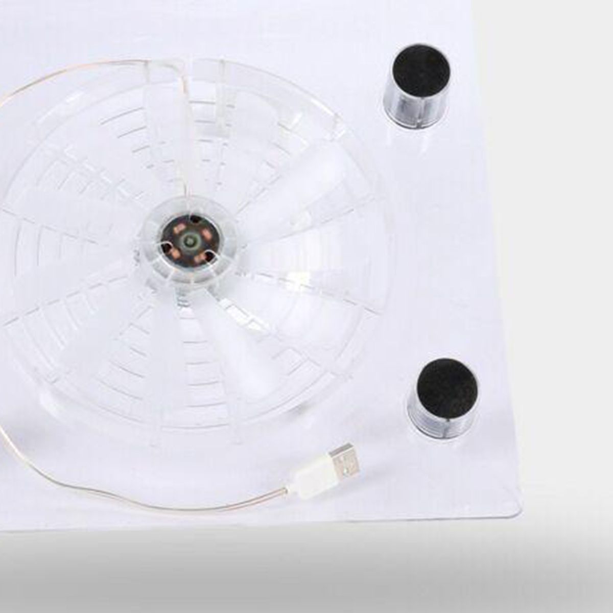 Portable Cooler USB Cooling Pad Stand LED Light Radiator For Laptop