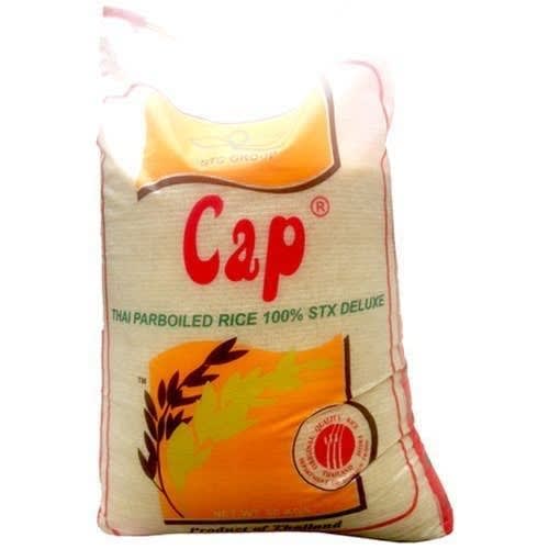 Thai Parboiled Rice - 25kg 100% Stx Deluxe