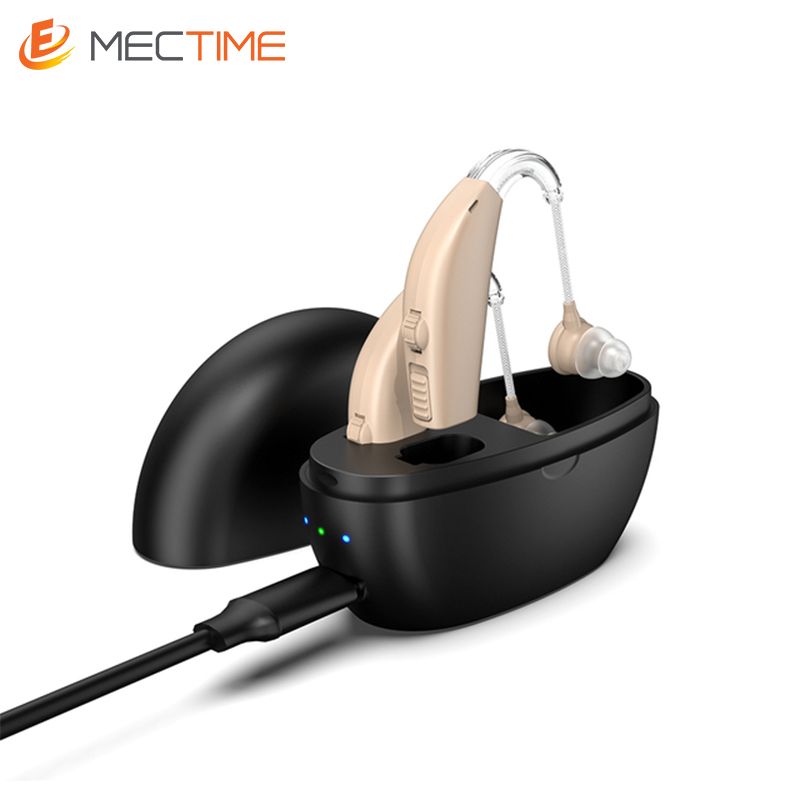 Portable Binaural Hearing Aid For Children And Adult