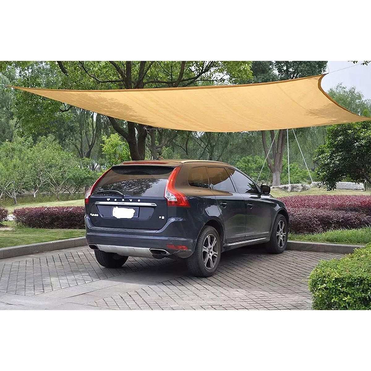 Sun Shade Net Sail Outdoor Garden Canopy Patio Cover 90% UV Wind Waterproof For Pergola 2x4m
