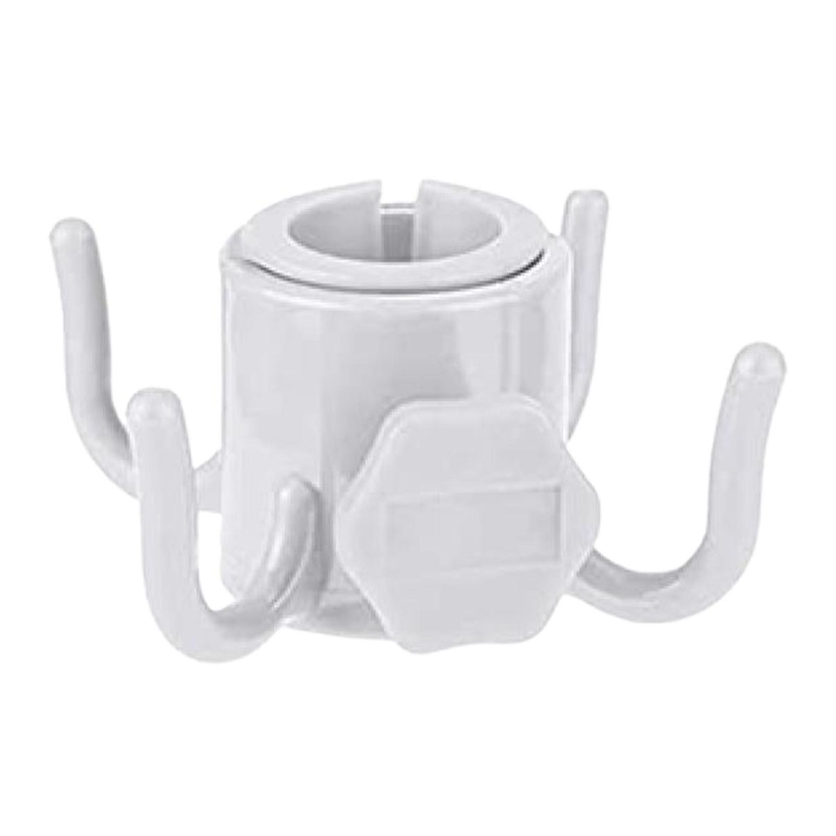 Umbrella Hook Hexagonal Shape Umbrella Hanging Hook White