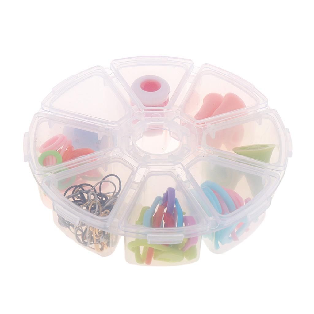 Of 106 Pcs Stitch Markers Crochet Hook  Marker Holder
