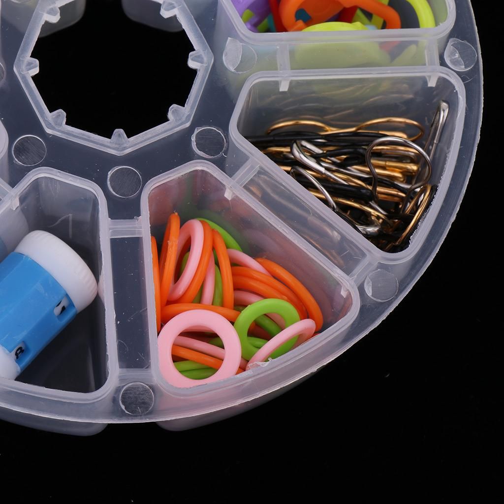 Of 106 Pcs Stitch Markers Crochet Hook  Marker Holder