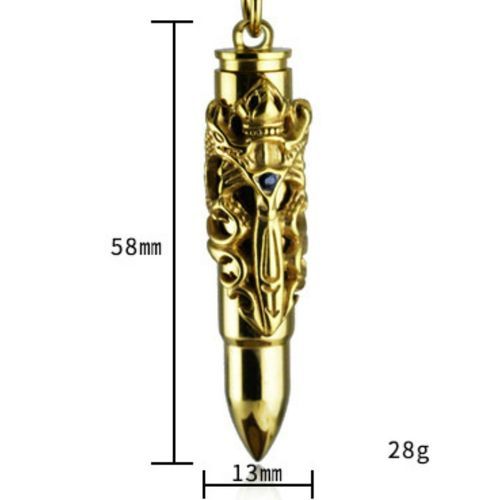 Sutra Titanium Amulet Luck Charm Talisman Amulet Pendant