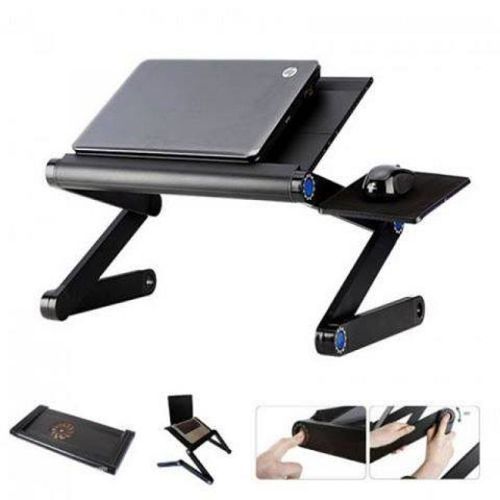 Adjustable Laptop Ultra-wide Table With Cooling Fan